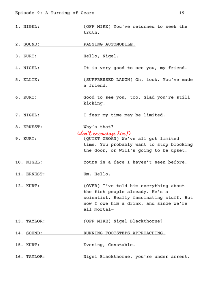 Conspiracies revisited