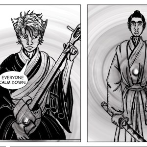 Thumbnail of Panels 3 and 4, described below. 